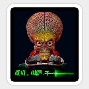 MARS ATTACKS Sticker